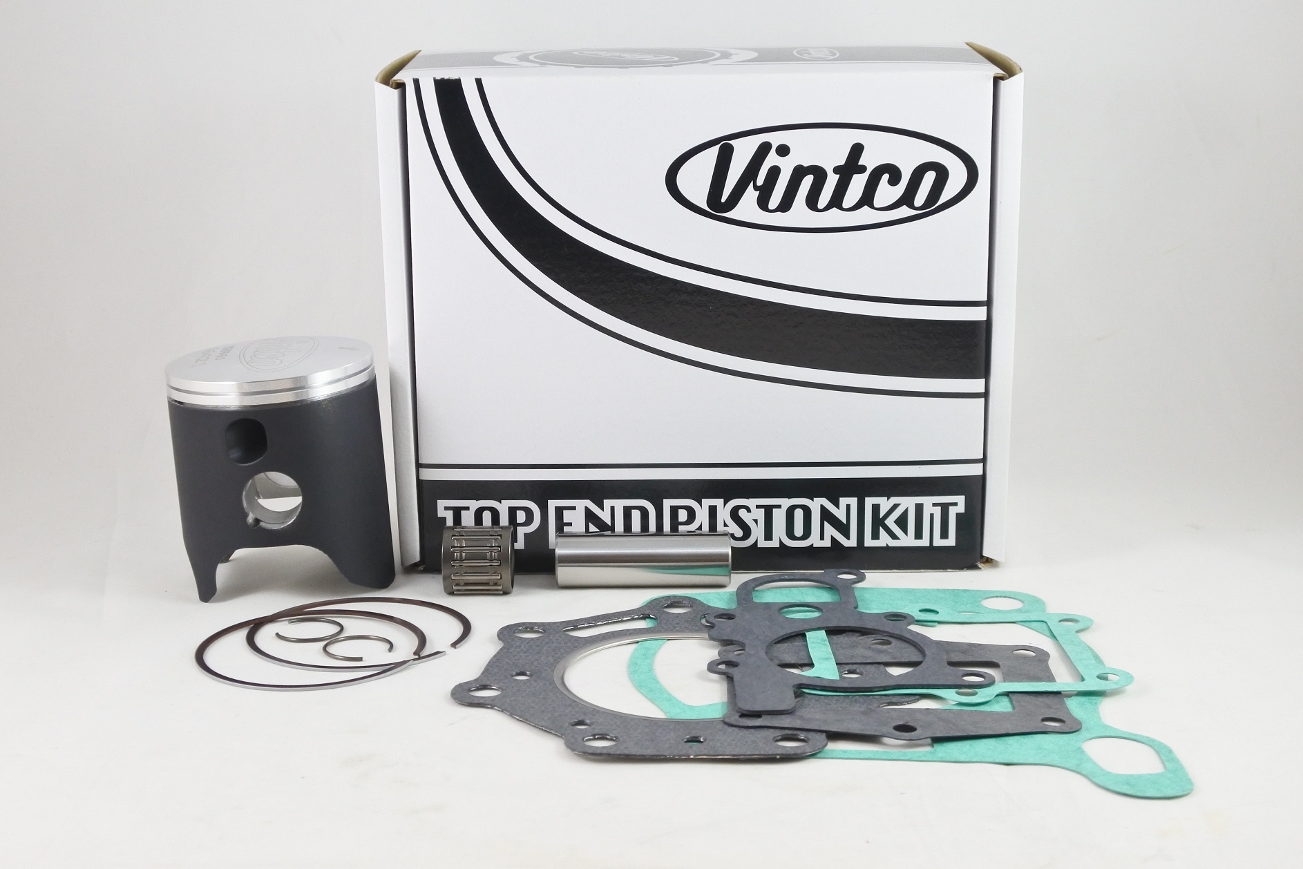TOP END PISTON KIT 84-84 HONDA CR 250 66.5mm OVER VINTCO KTH24-0.5 image 1
