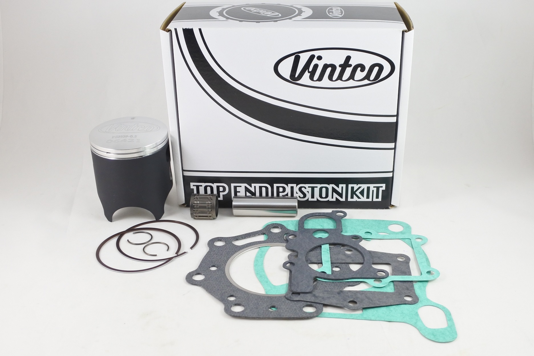 TOP END PISTON KIT 84-84 HONDA CR 250 66.5mm OVER VINTCO KTH24-0.5 thumbnail 2