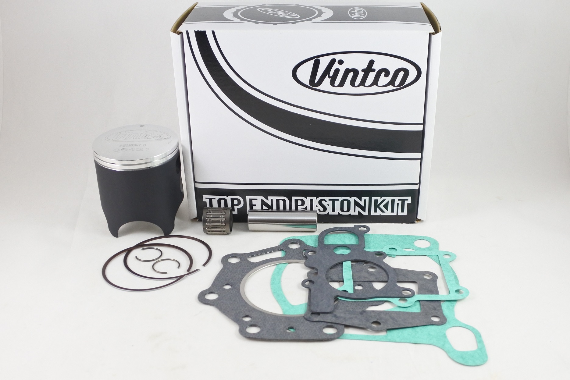 TOP END PISTON KIT 84-84 HONDA CR 250 68.0mm 2.0mm OVER VINTCO KTH24-2.0 thumbnail 2