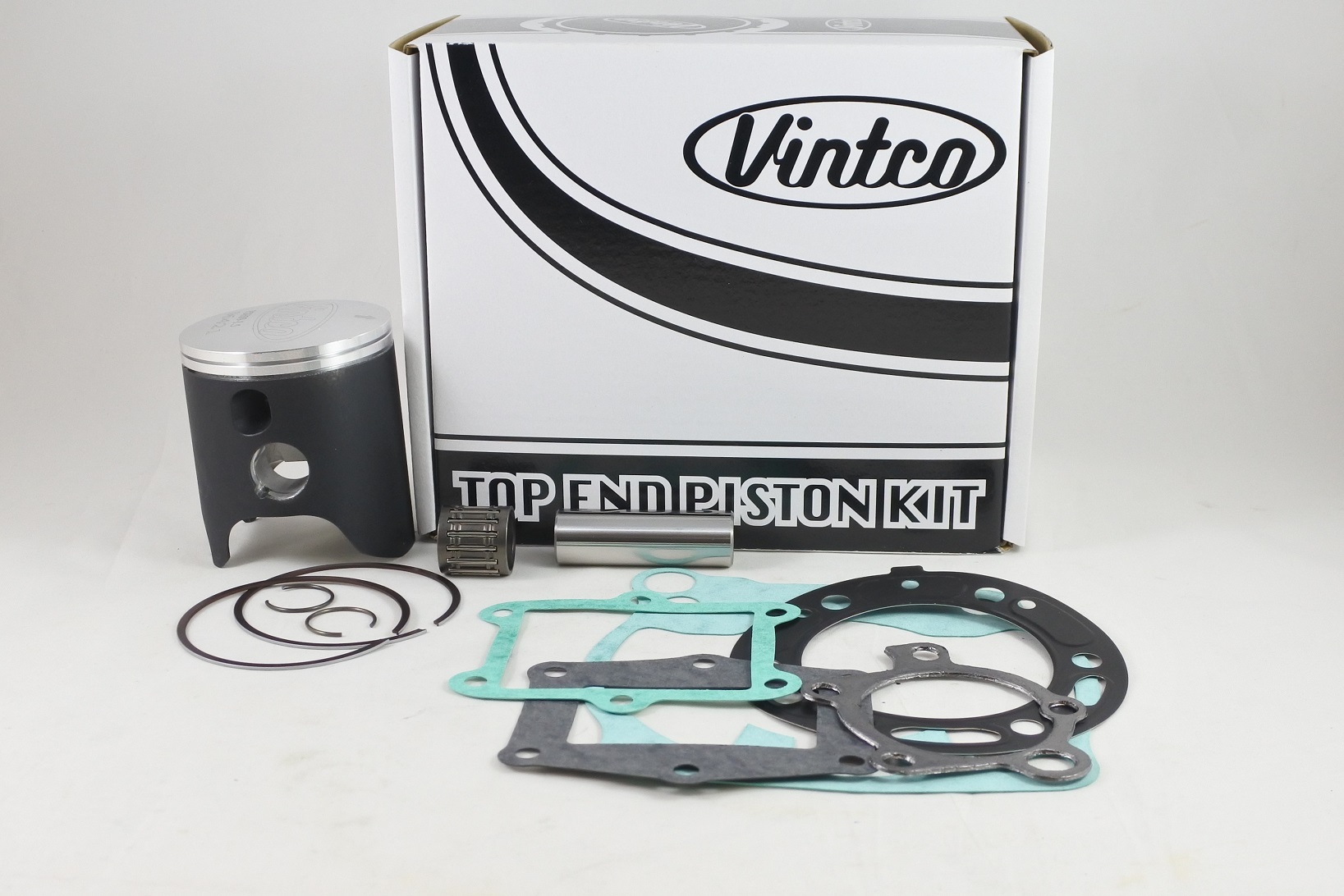 TOP END PISTON KIT 85-85 HONDA CR 250 67.5mm 1.5mm OVER VINTCO KTH25-1.5 image 1