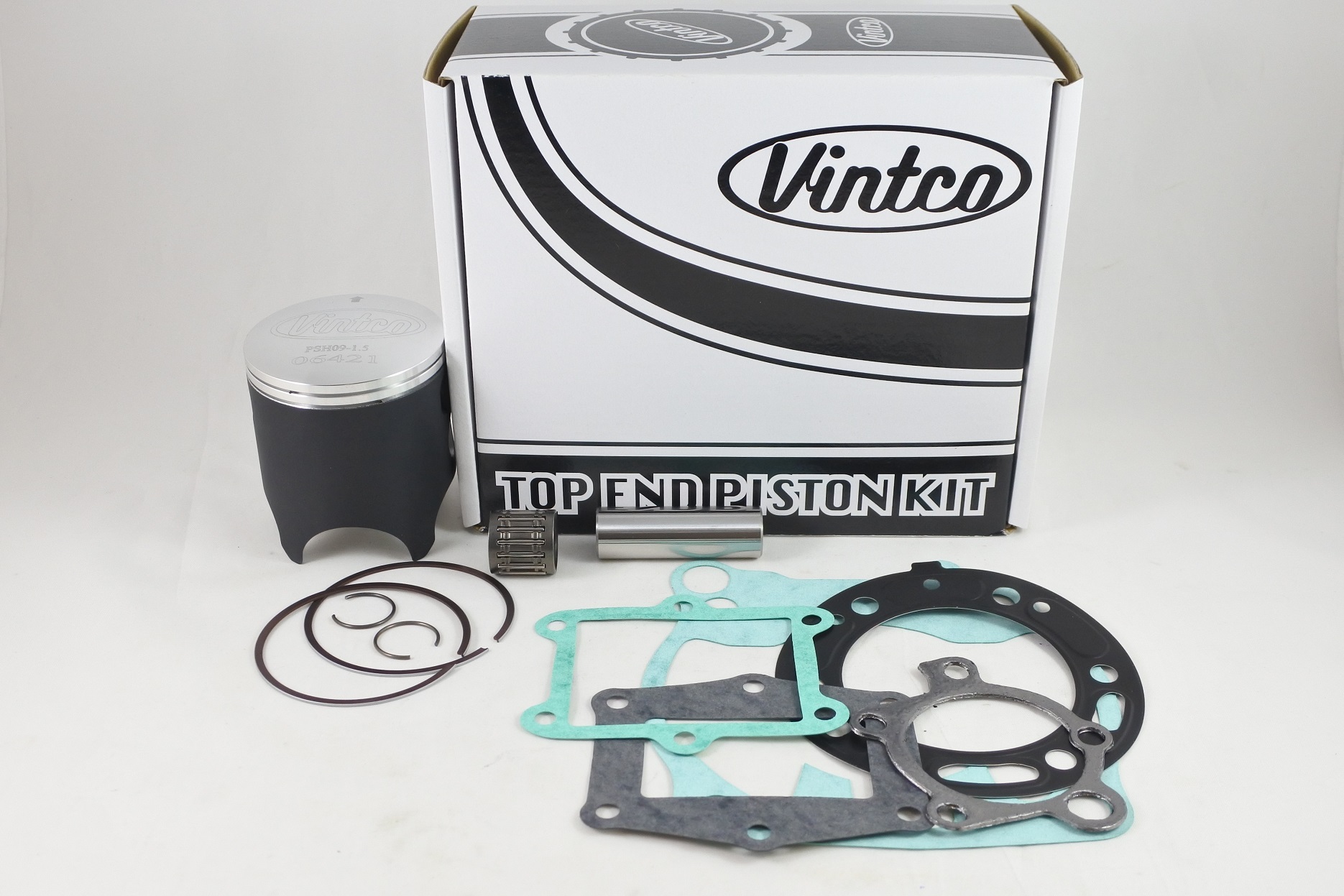 TOP END PISTON KIT 85-85 HONDA CR 250 67.5mm 1.5mm OVER VINTCO KTH25-1.5 thumbnail 2
