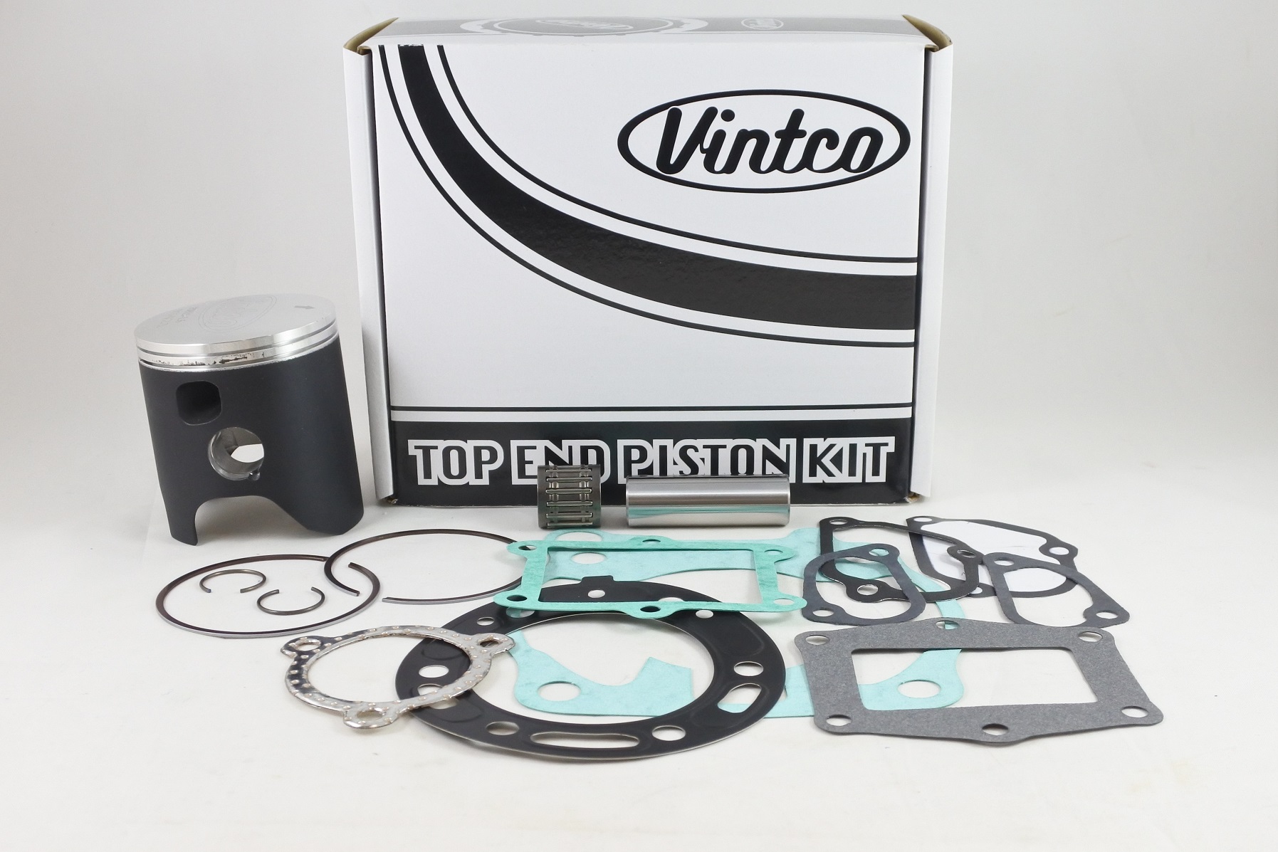 TOP END PISTON KIT 86-88 HONDA CR 250 68MM 1.6MM OVER VINTCO KTH26-1.6 image 1