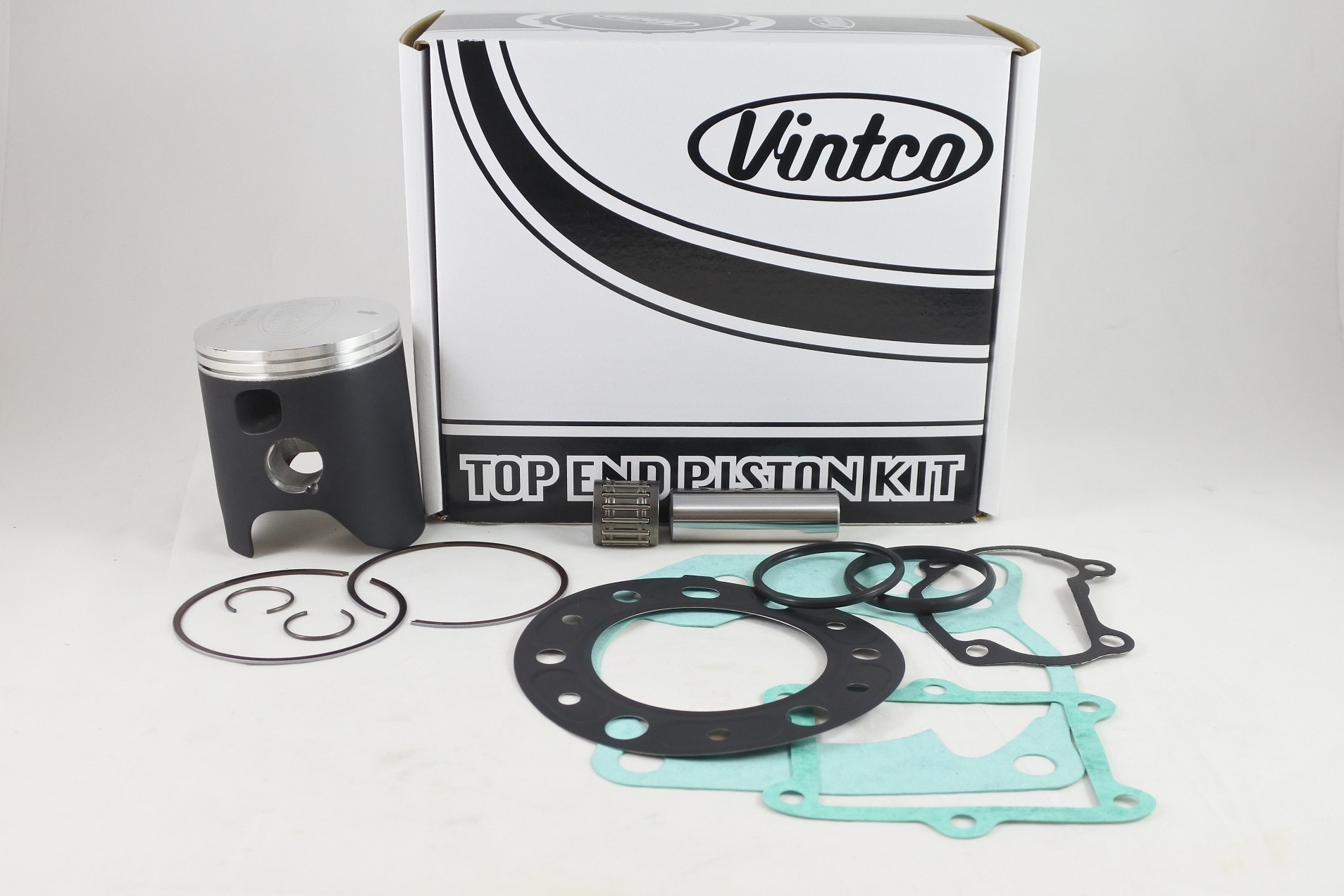 TOP END PISTON KIT 92-96 HONDA CR 250 67mm +0.6mm OVER VINTCO KTH27-0.6 image 1