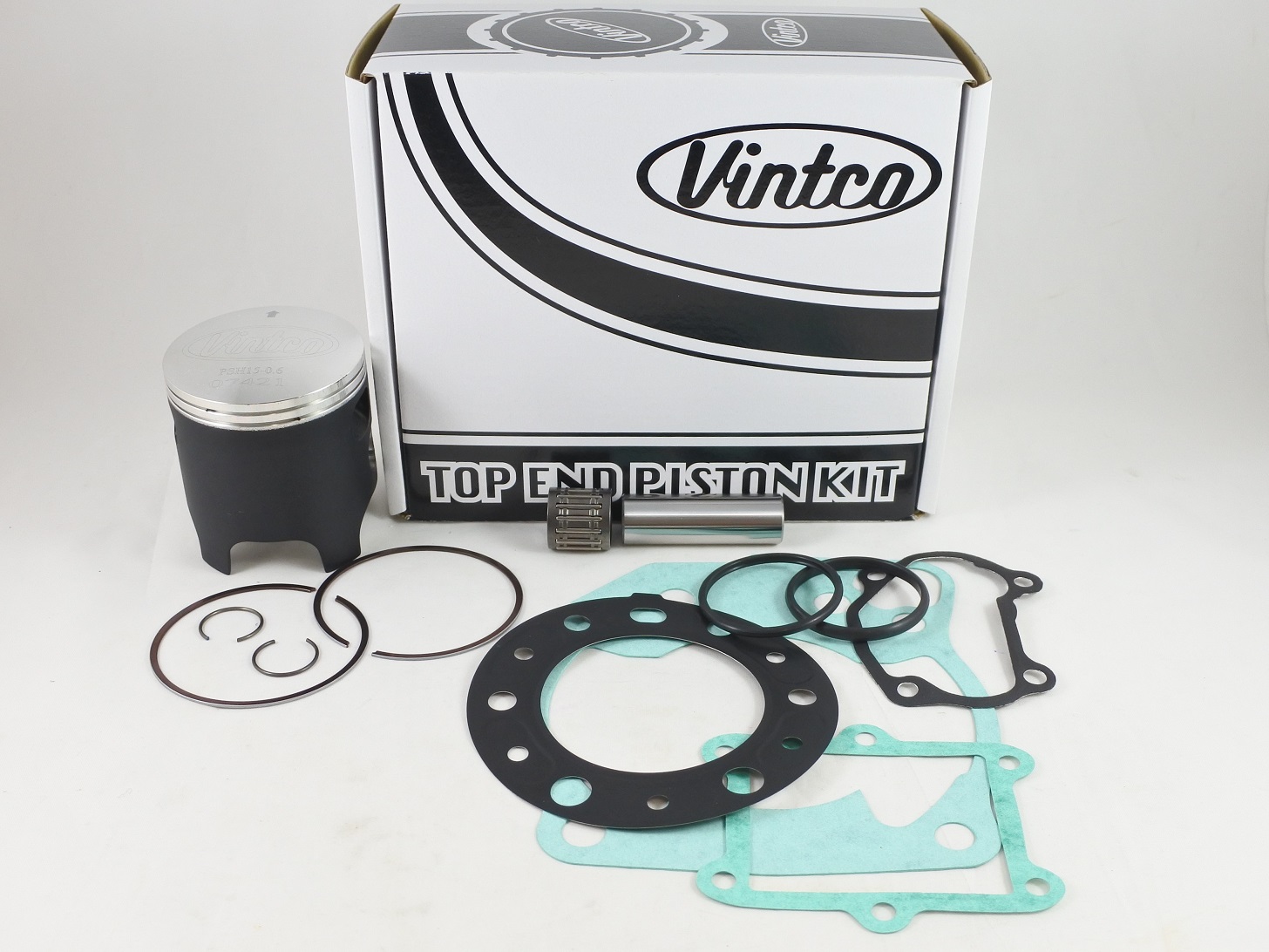 TOP END PISTON KIT 92-96 HONDA CR 250 67mm +0.6mm OVER VINTCO KTH27-0.6 thumbnail 2