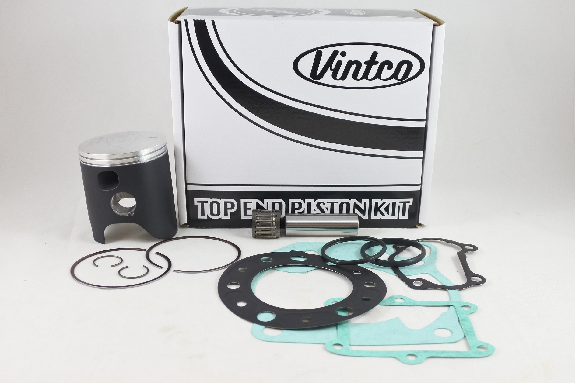 TOP END PISTON KIT 92-96 HONDA CR 250 66.42mm STANDARD VINTCO KTH27-00 image 1