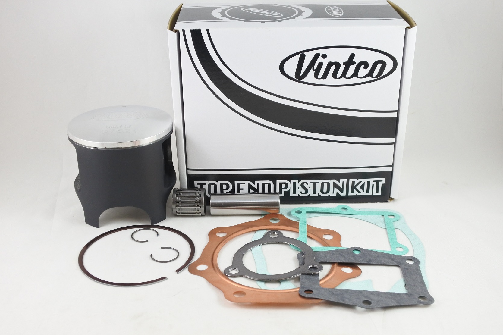 TOP END PISTON KIT 82-83 HONDA CR 480 90.5mm +1.5mm OVER VINTCO KTH28-1.5 thumbnail 2