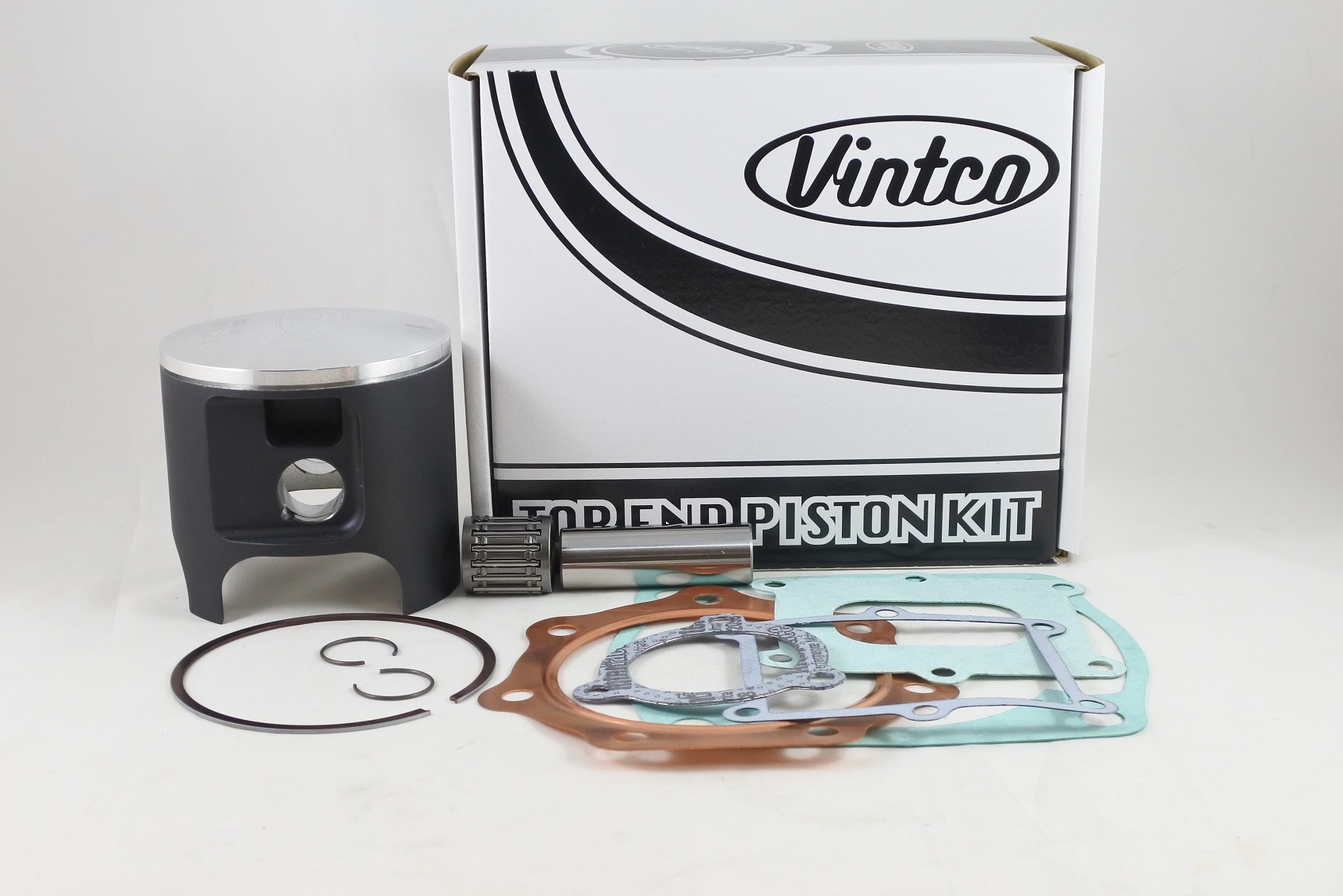 TOP END PISTON KIT 84-84 HONDA CR 500 91.0mm 2.0mm OVER VINTCO KTH29-2.0 image 1