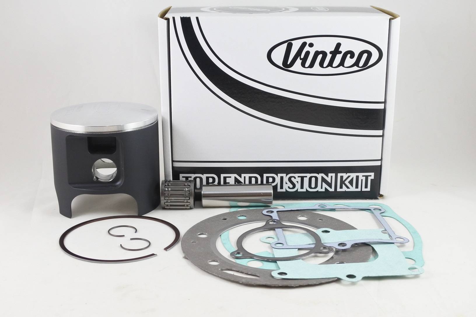 TOP END PISTON KIT 85-88 HONDA CR 500 91.0mm 2.0mm OVER VINTCO KTH30-2.0 image 1