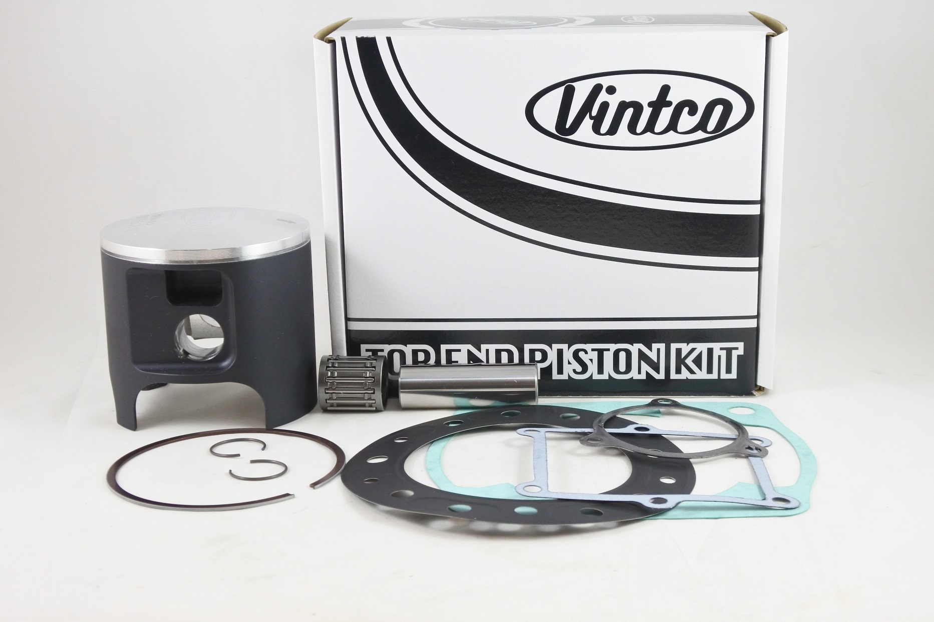 TOP END PISTON KIT 89-91 HONDA CR 500 89.5mm 0.5mm OVER VINTCO KTH31-0.5 image 1