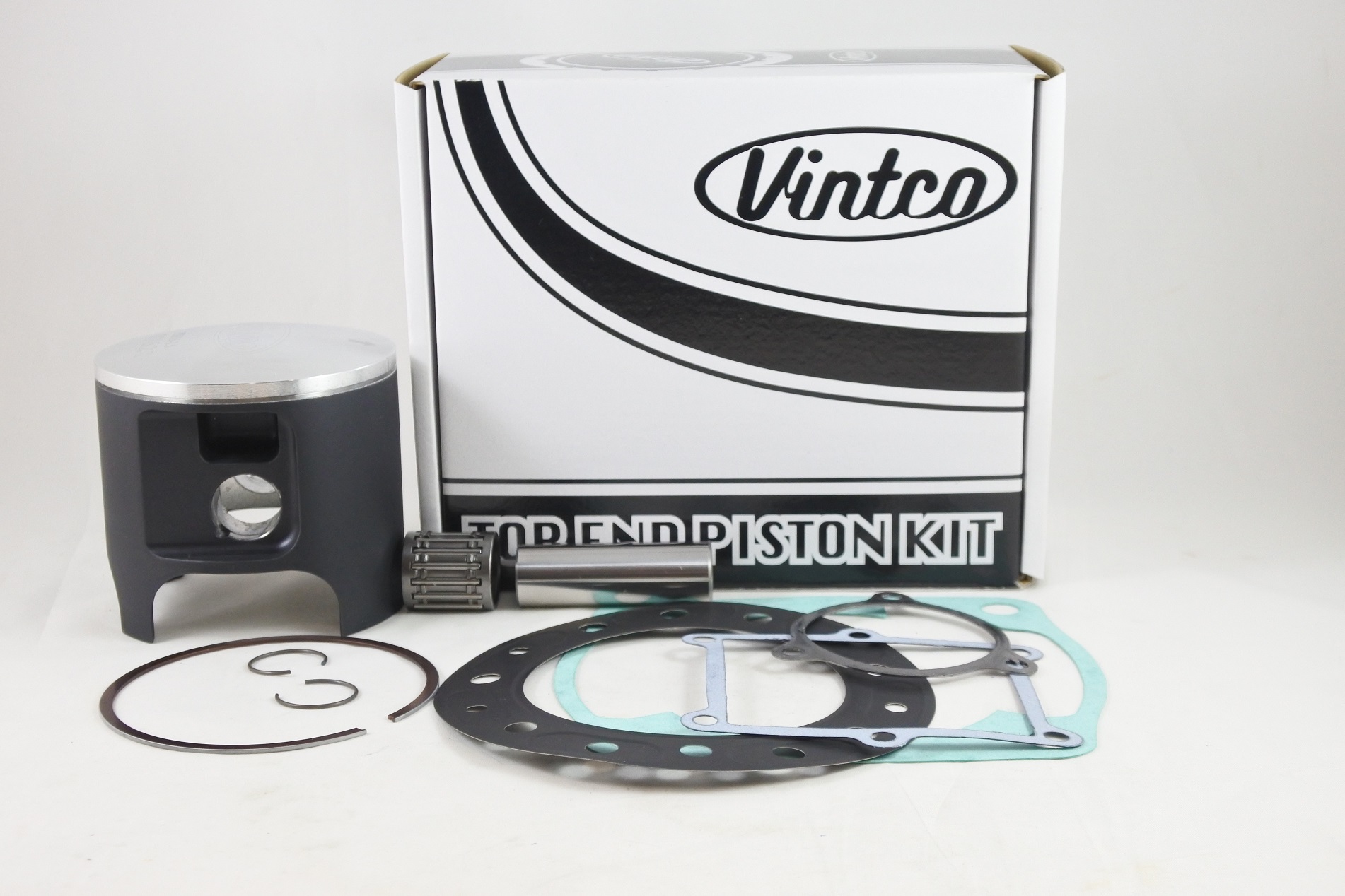 TOP END PISTON KIT 89-91 HONDA CR 500 90.5MM 1.5MM OVER VINTCO KTH31-1.5 image 1