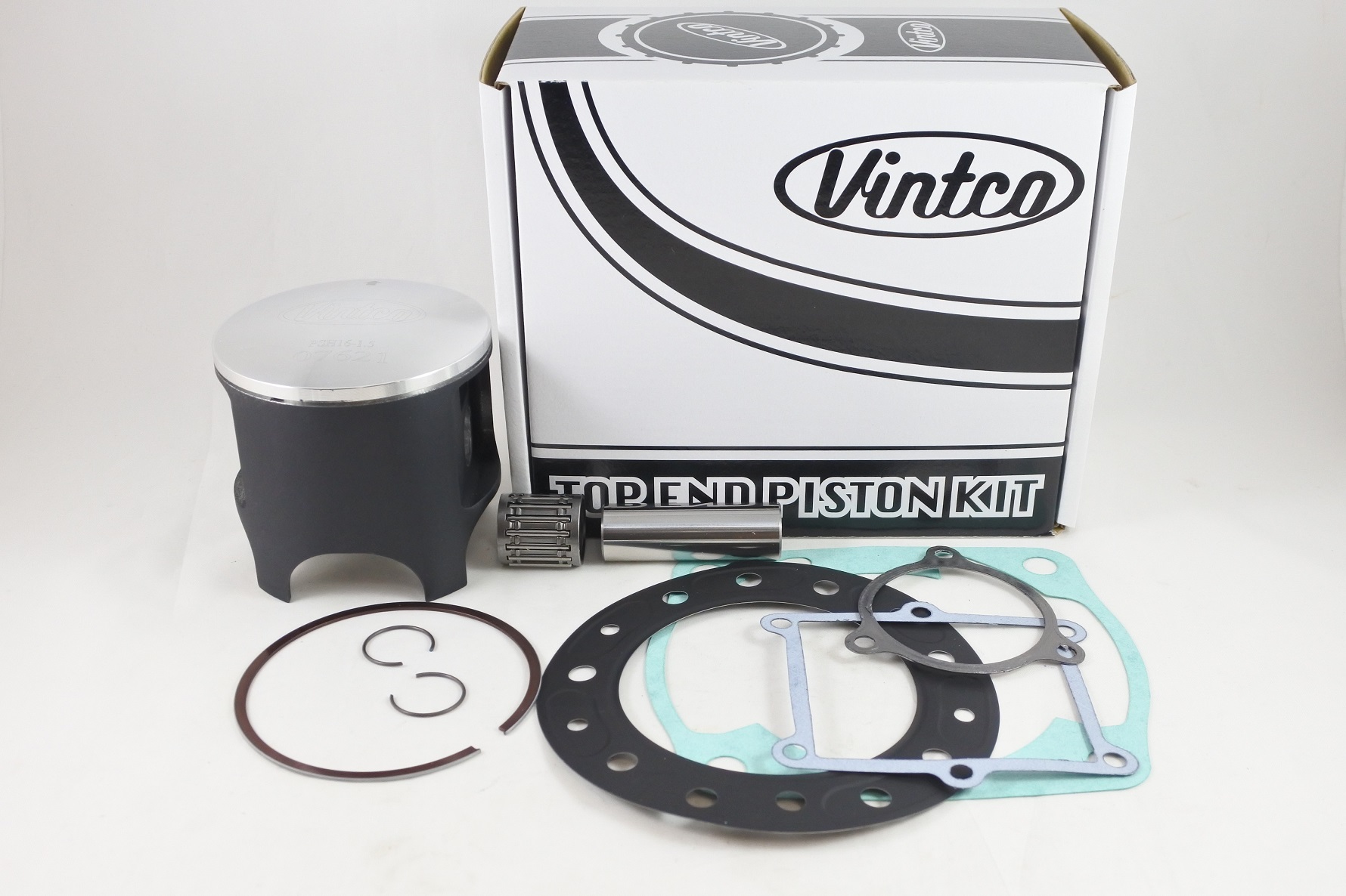 TOP END PISTON KIT 89-91 HONDA CR 500 90.5MM 1.5MM OVER VINTCO KTH31-1.5 thumbnail 2
