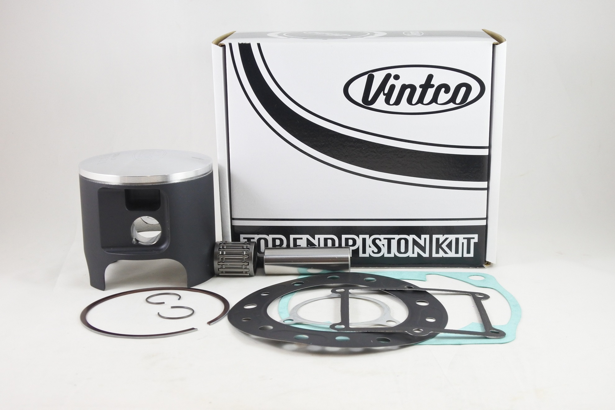 TOP END PISTON KIT 92-93 HONDA CR 500 91.0mm 2.0mm OVER VINTCO KTH32-2.0 image 1