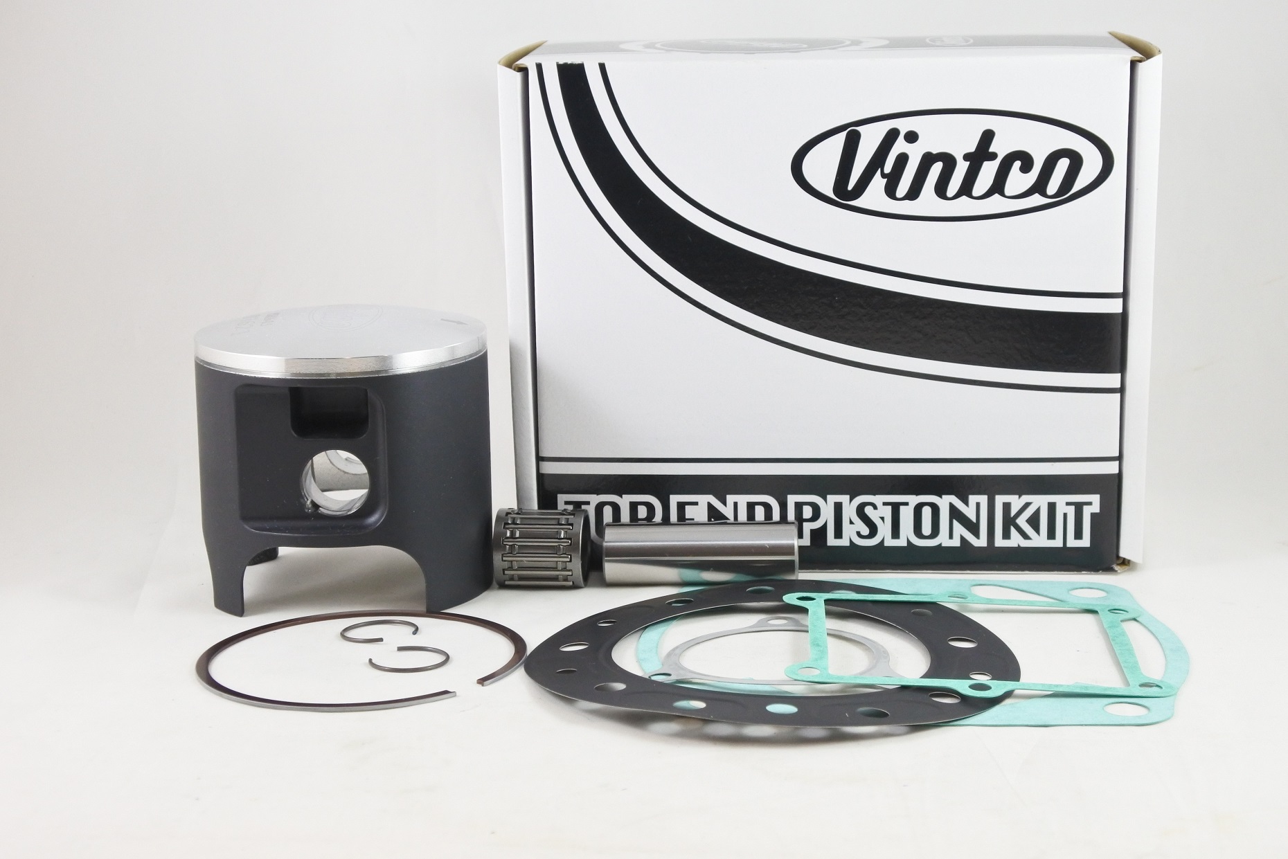 TOP END PISTON KIT 94-01 HONDA CR 500 89.5mm 0.5mm OVER VINTCO KTH33-0.5 image 1