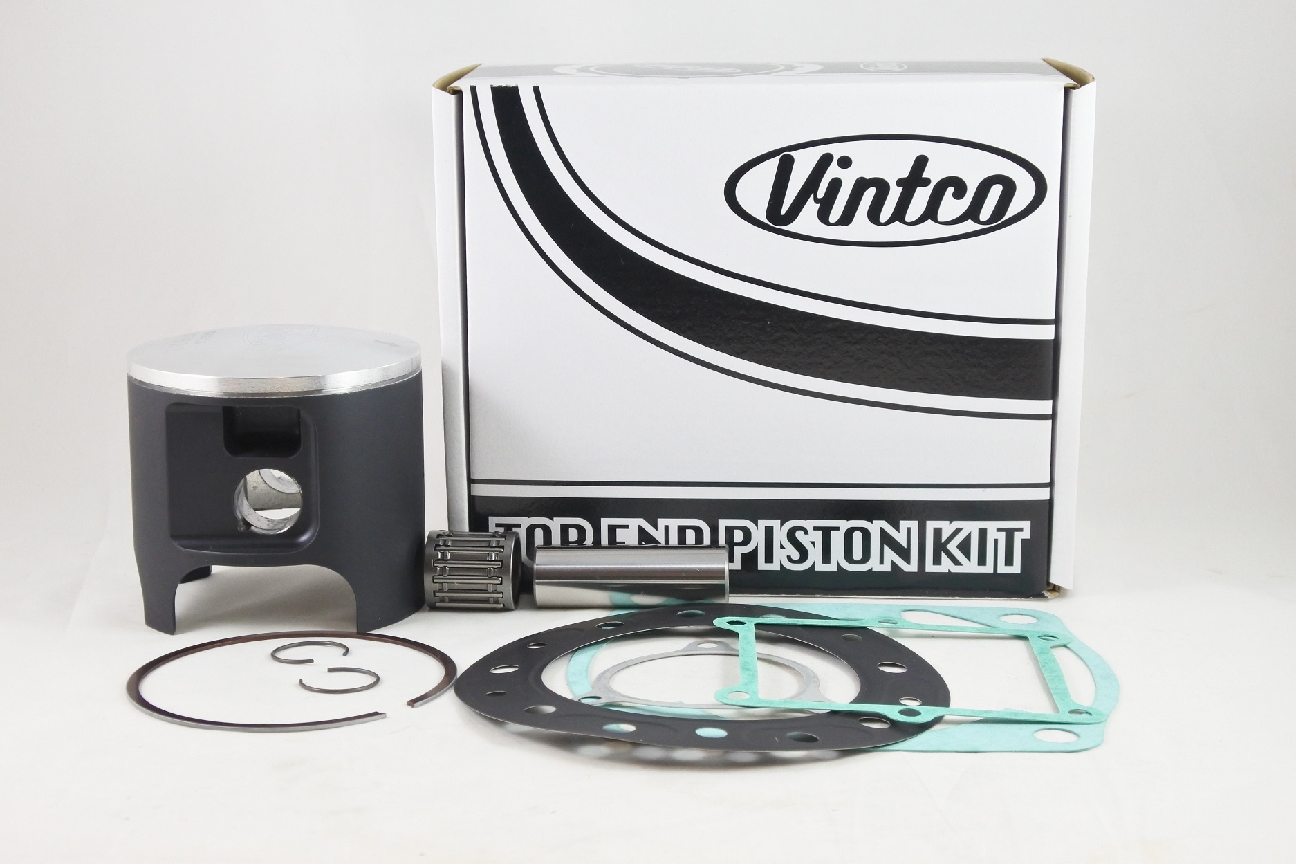 TOP END PISTON KIT 94-01 HONDA CR 500 90.5mm 1.5mm OVER VINTCO KTH33-1.5 image 1