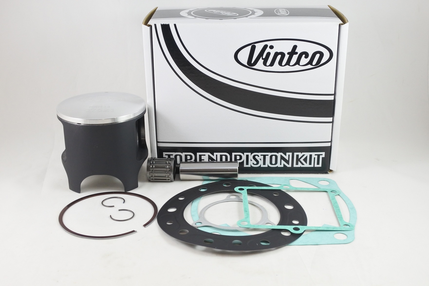 TOP END PISTON KIT 94-01 HONDA CR 500 91.0mm 2.0mm OVER VINTCO KTH33-2.0 thumbnail 2