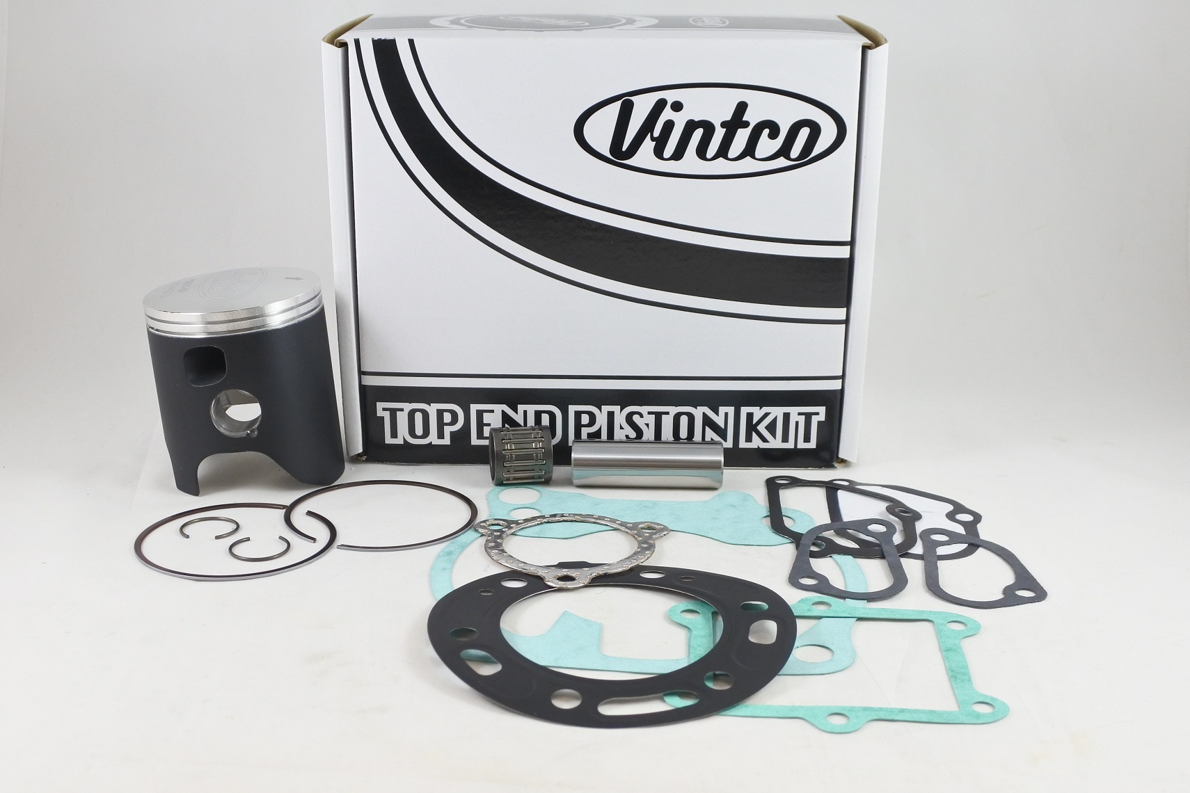 TOP END PISTON KIT 89-91 HONDA CR 250 66.5mm STANDARD VINTCO KTH34-00 image 1