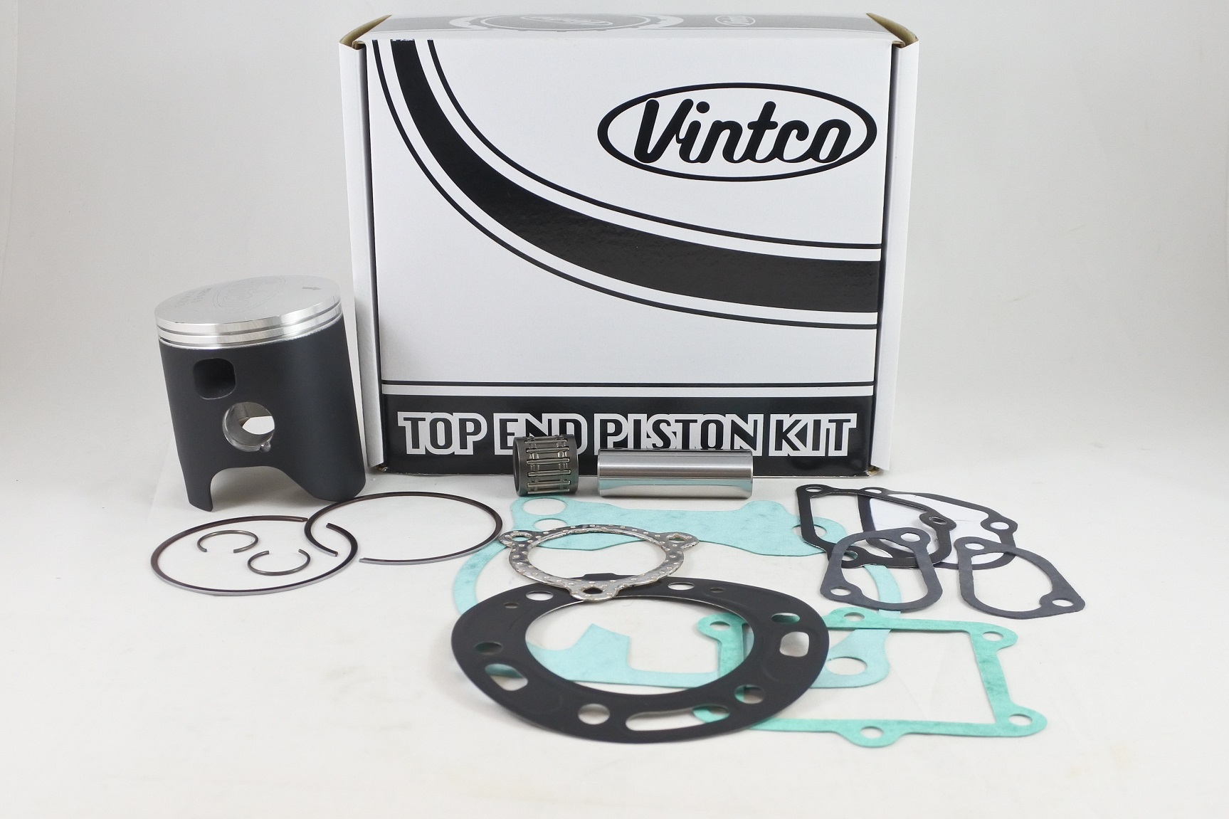 TOP END PISTON KIT 89-91 HONDA CR 250 67.5MM 1.1MM OVER VINTCO KTH34-1.1 image 1