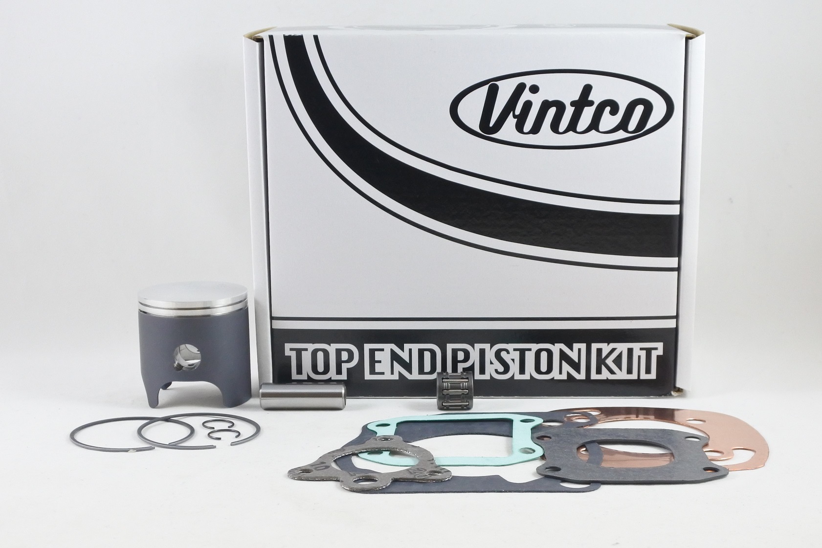 TOP END PISTON KIT 83-83 HONDA CR R 80 49.5mm STANDARD VINTCO KTH35-00 image 1