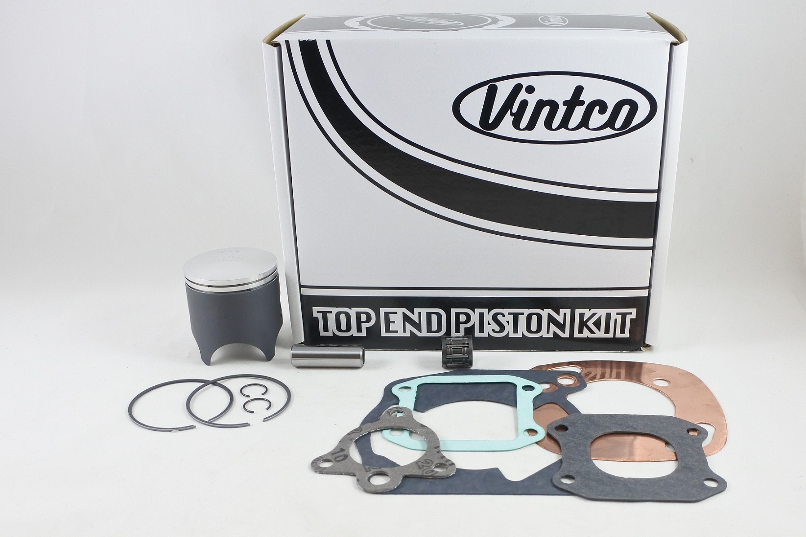 TOP END PISTON KIT 83-83 HONDA CR R 80 49.5mm STANDARD VINTCO KTH35-00 thumbnail 2