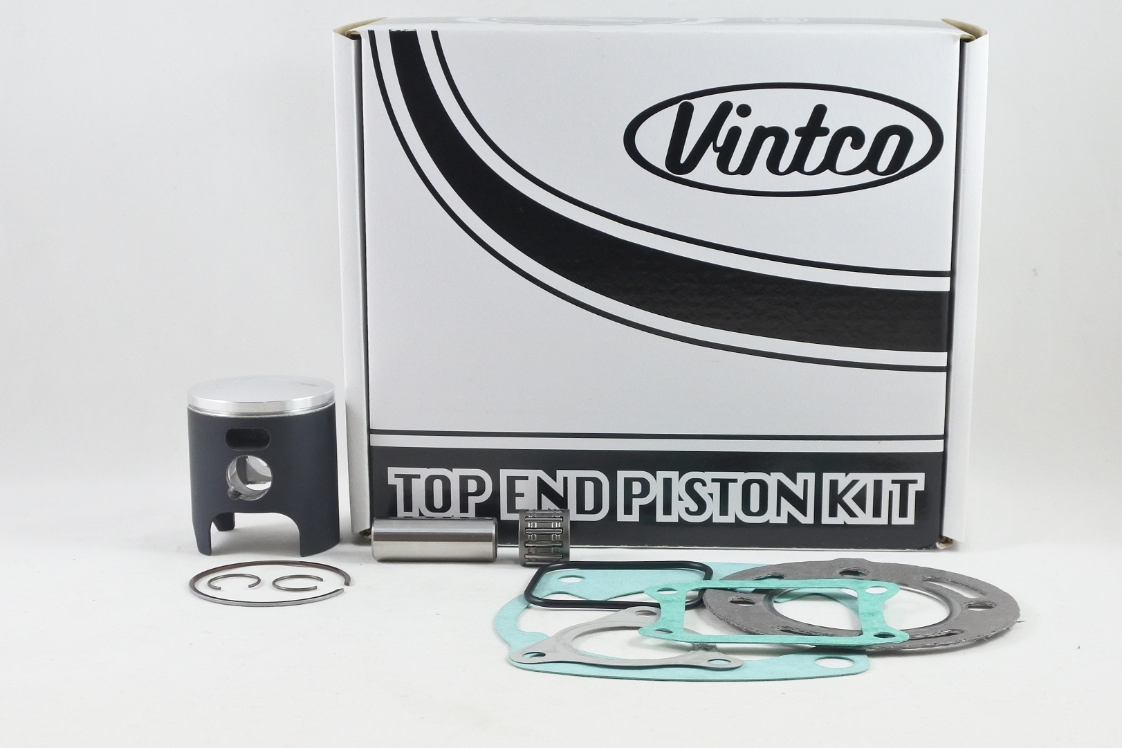 TOP END PISTON KIT 86-91 HONDA CR R 80 47MM STANDARD VINTCO KTH36-00 image 1