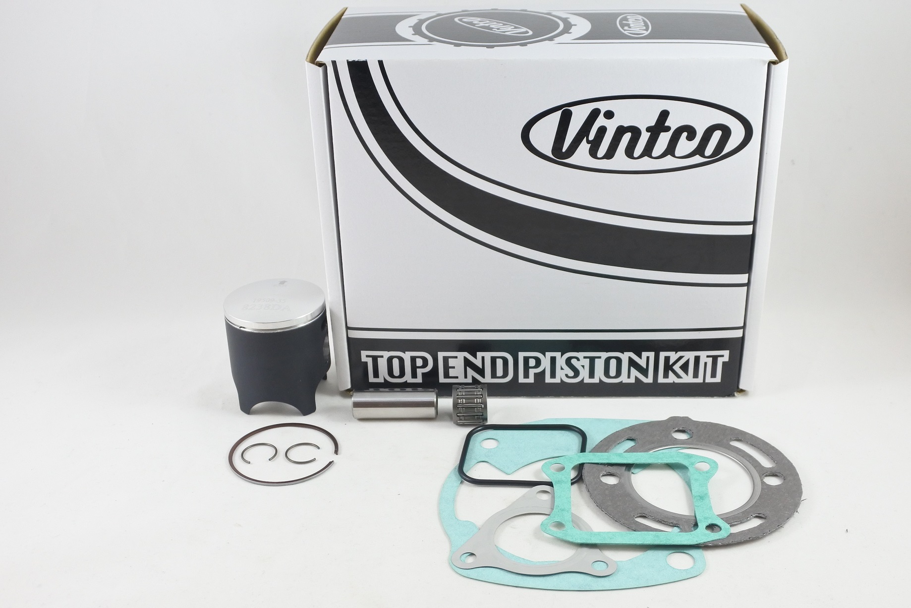 TOP END PISTON KIT 86-91 HONDA CR R 80 47MM STANDARD VINTCO KTH36-00 thumbnail 2
