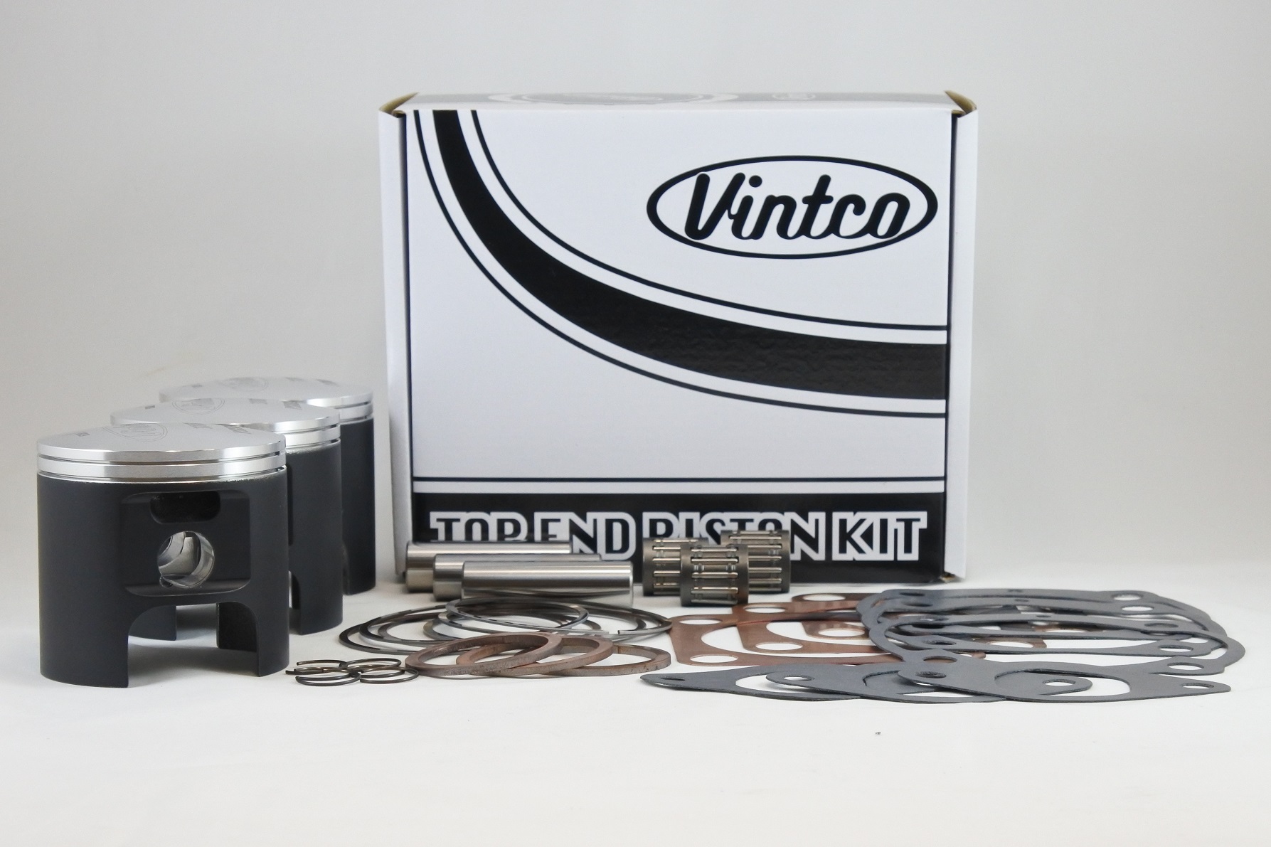 TOP END PISTON KIT 72-75 KAWASAKI H2 750 71.5mm 0.5mm OVER VINTCO KTK03-0.5 image 1