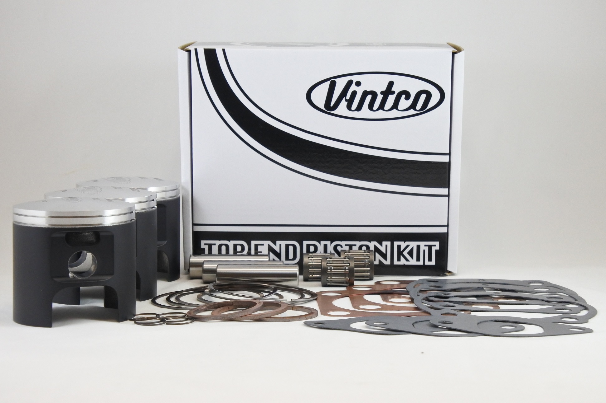TOP END PISTON KIT 72-75 KAWASAKI H2 750 71.0MM STANDARD VINTCO KTK03-00 image 1