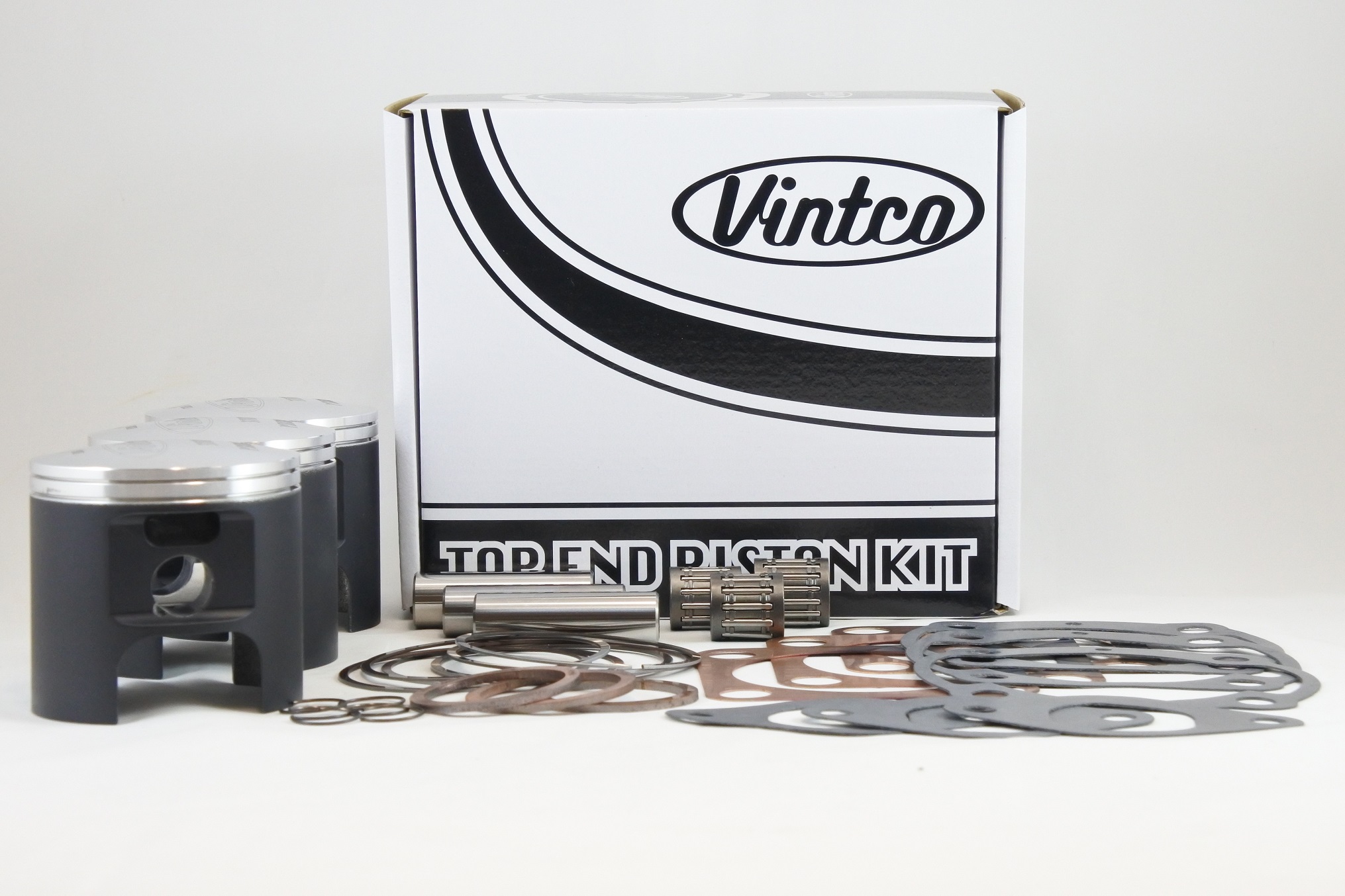 TOP END PISTON KIT 72-75 KAWASAKI H2 750 72.0mm 1.0mm OVER VINTCO image 1