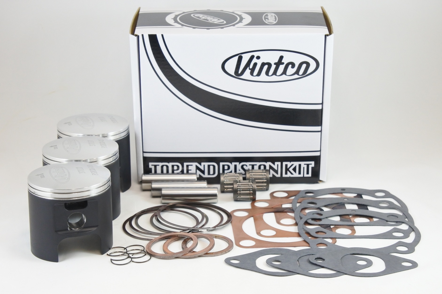 TOP END PISTON KIT 72-75 KAWASAKI H2 750 72.0mm 1.0mm OVER VINTCO thumbnail 2