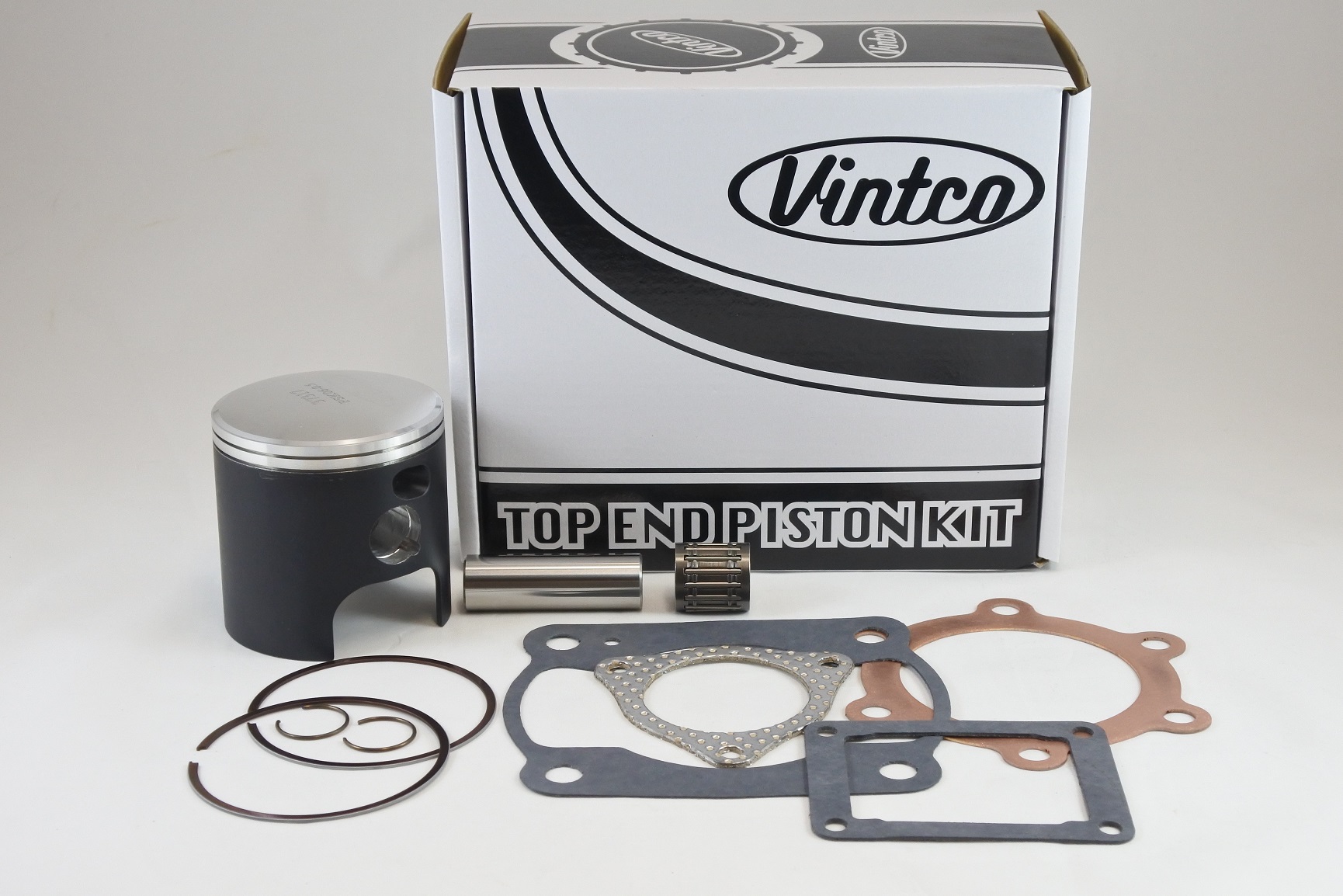 TOP END PISTON KIT 78-79 KAWASAKI KX 250 70.5MM 0.5MM OVER VINTCO KTK07-0.5 image 1