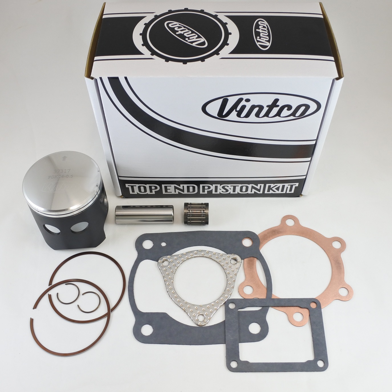 TOP END PISTON KIT 78-79 KAWASAKI KX 250 70.5MM 0.5MM OVER VINTCO KTK07-0.5 thumbnail 2