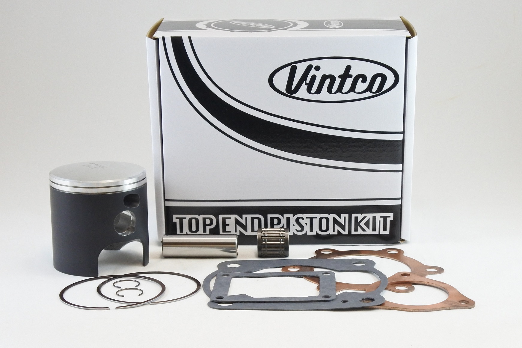 TOP END PISTON KIT 80-81 KAWASAKI KX 250 70.0mm STANDARD VINTCO KTK08-00 image 1