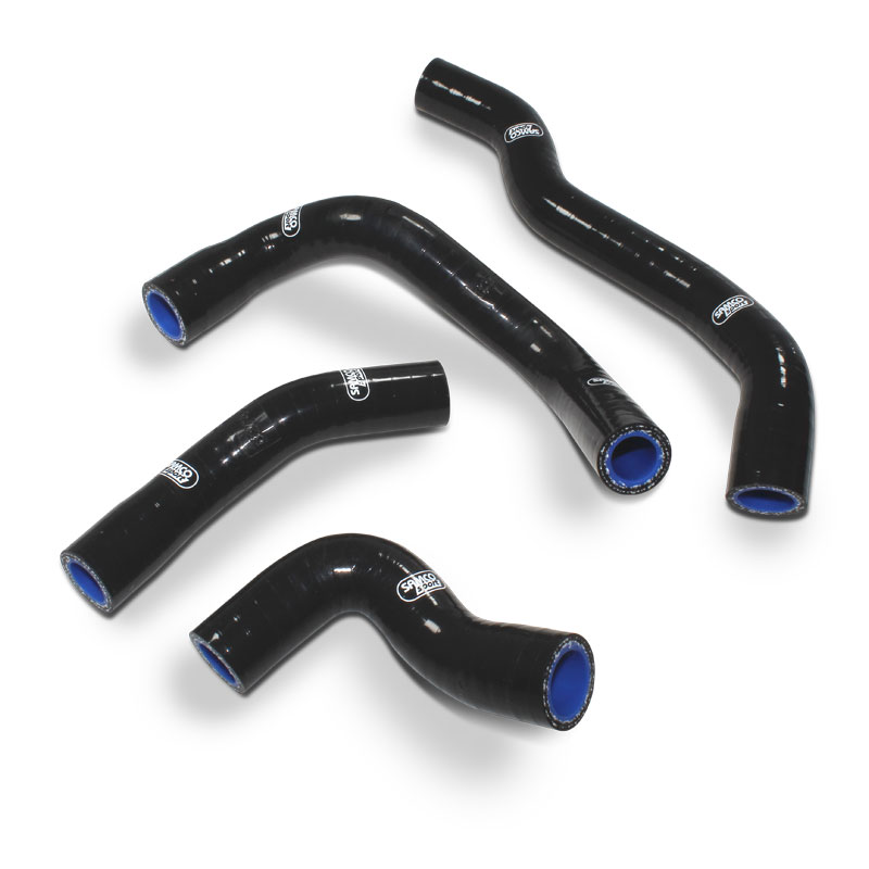 COOLANT HOSE 4 PIECE KIT BLACK 20-24 KTM 390 ADVENTURE RC SAMCO SPORT KTM-124-BK image 1