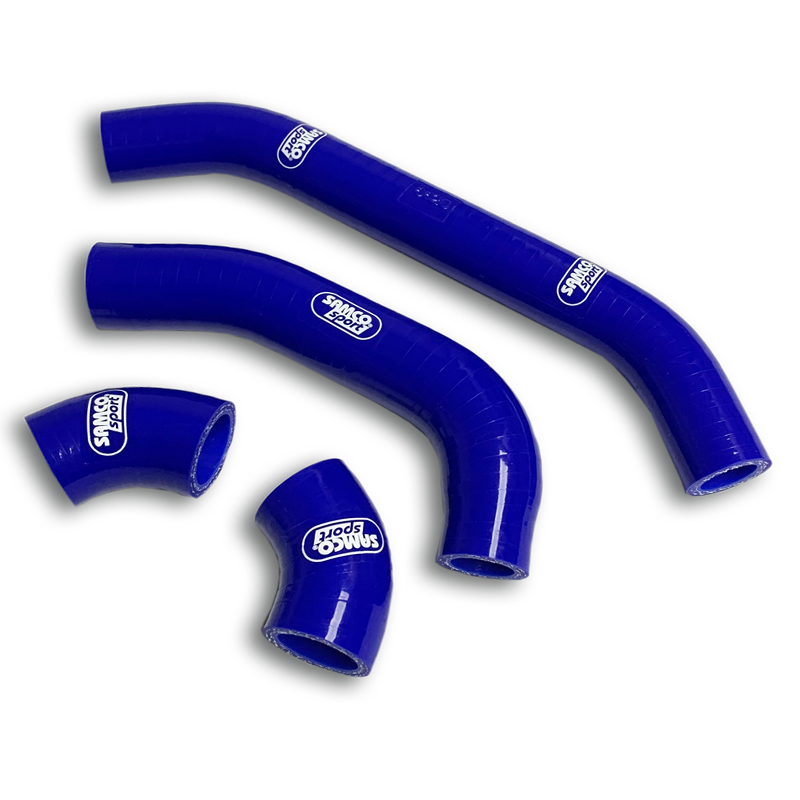 COOLANT HOSE 3 PIECE KIT BLUE 23-25 GAS GAS HUSQVARNA KTM 125 OEM DESIGN SAMCO KTM-131-BU image 1