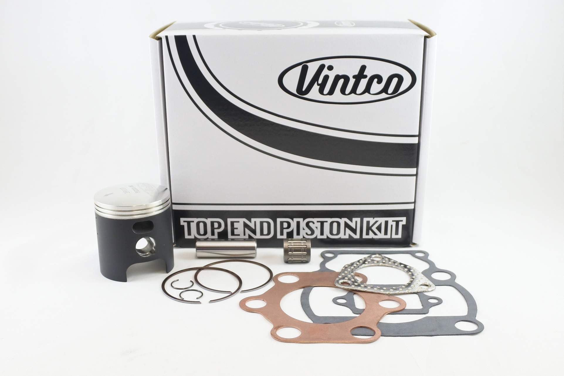 TOP END PISTON KIT 79-80 SUZUKI RM 125 54.0mm STANDARD VINTCO KTS02-00 image 1