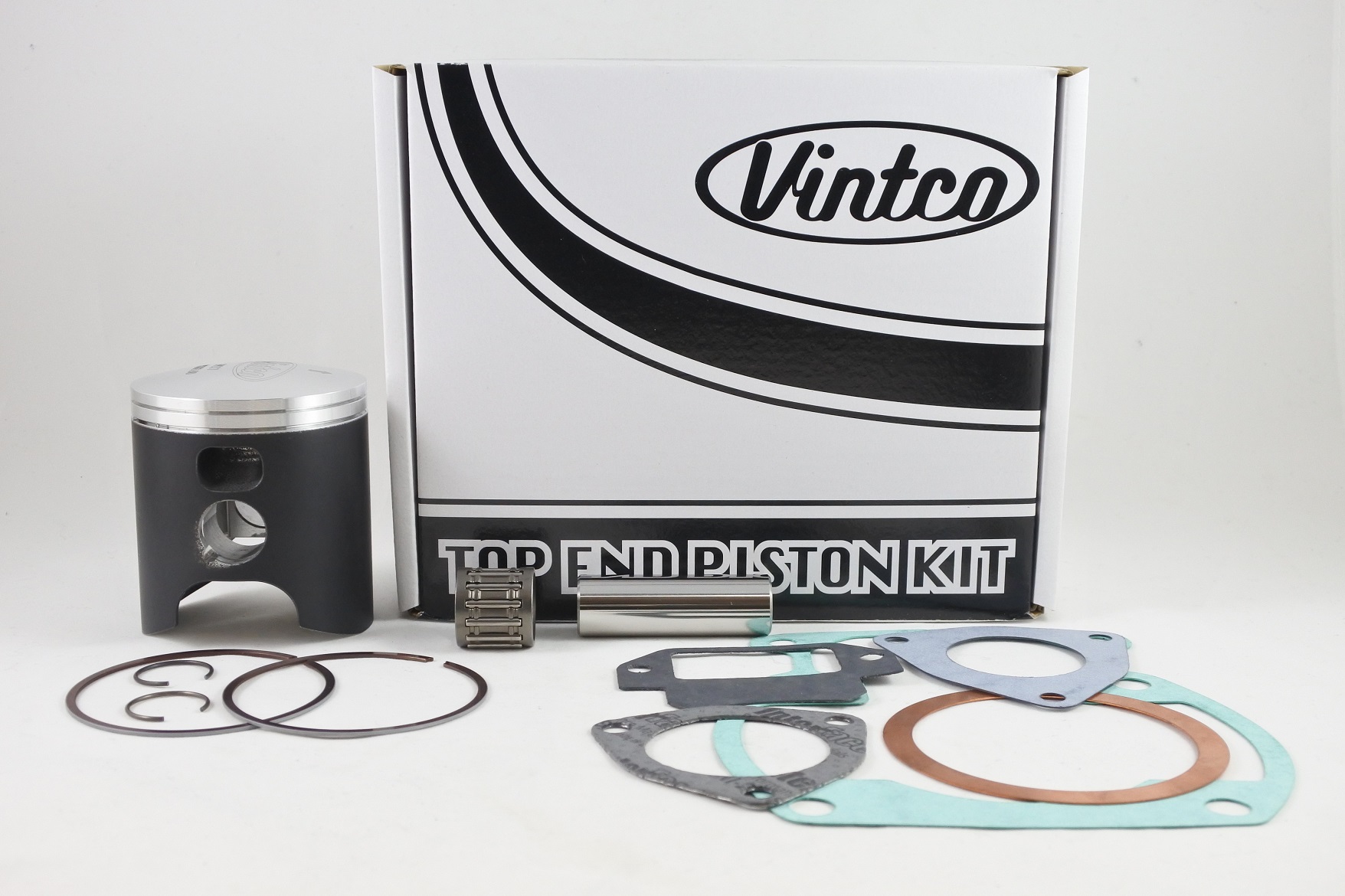 TOP END PISTON KIT 77-79 SUZUKI RM PE 250 67.0mm STANDARD VINTCO KTS03-00 image 1