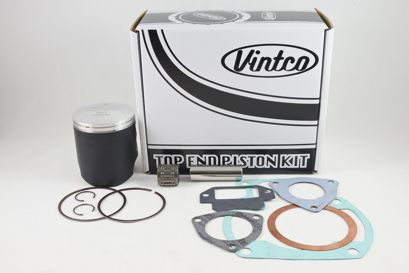 TOP END PISTON KIT 77-79 SUZUKI RM PE 250 67.0mm STANDARD VINTCO KTS03-00 thumbnail 2