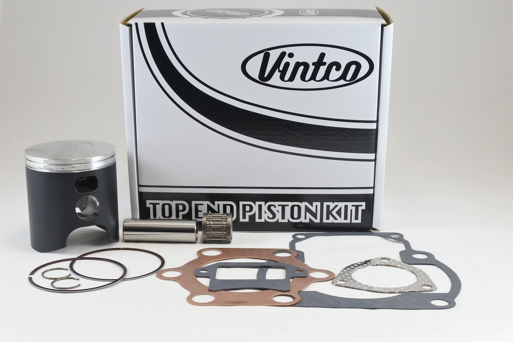 TOP END PISTON KIT 79-81 SUZUKI RM RS PE 250 67.5mm 0.5mm OVER VINTCO KTS04-0.5 image 1