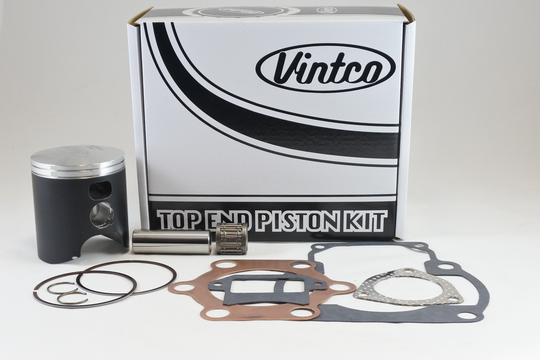 TOP END PISTON KIT 79-81 SUZUKI PE RM RS 250 67.0mm STANDARD VINTCO KTS04-00 image 1