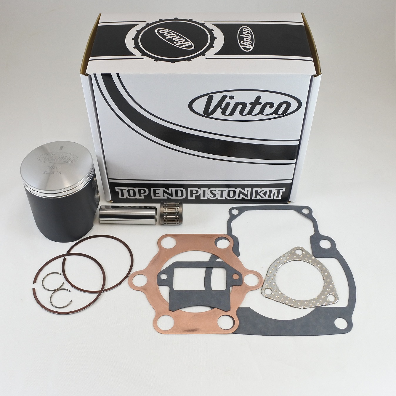 TOP END PISTON KIT 79-81 SUZUKI PE RM RS 250 68.5mm VINTCO KTS04-1.5 thumbnail 2