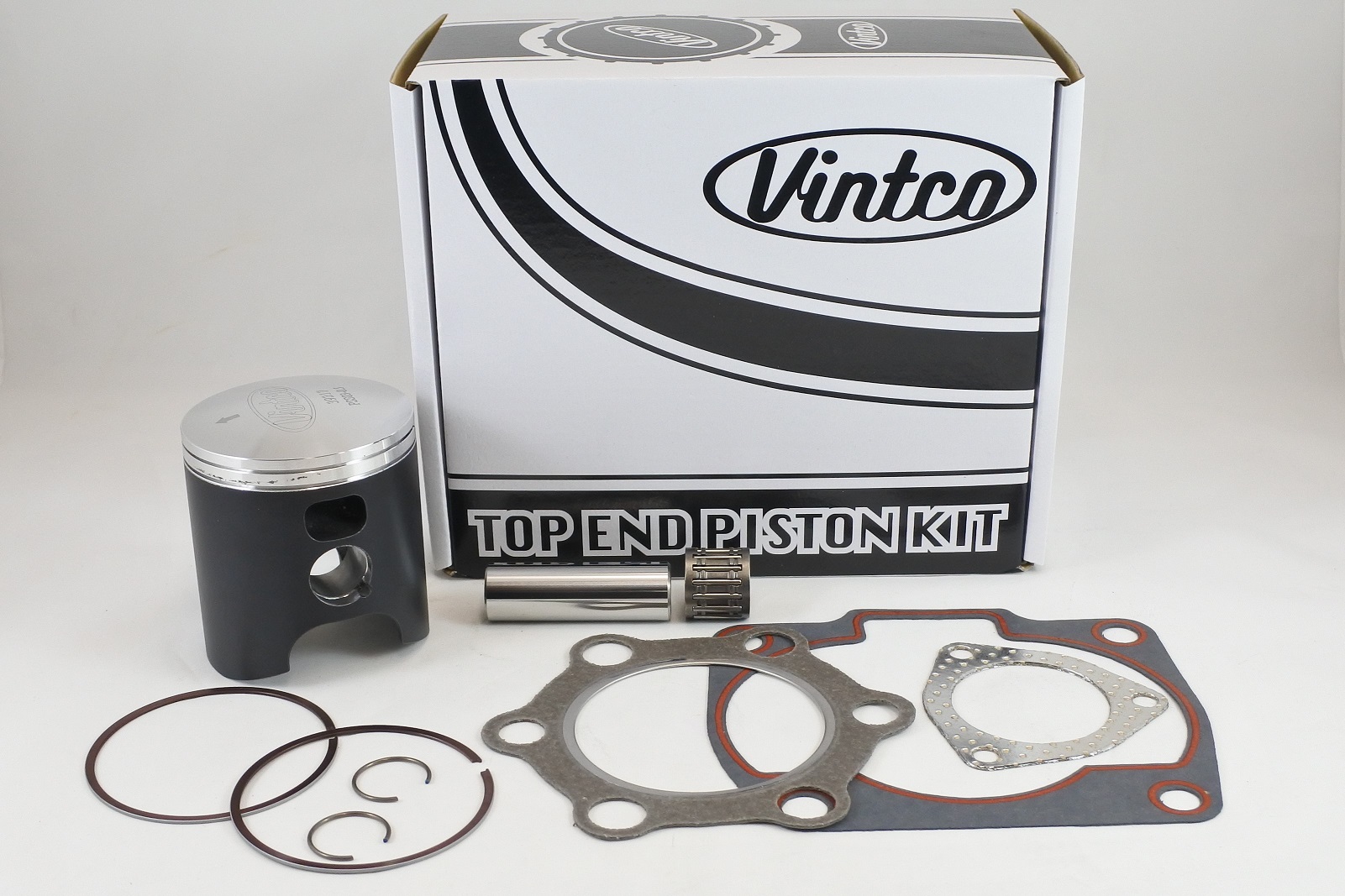 TOP END PISTON KIT 81-81 SUZUKI RM 250 67.5mm 0.5mm OVER VINTCO KTS05-0.5 image 1