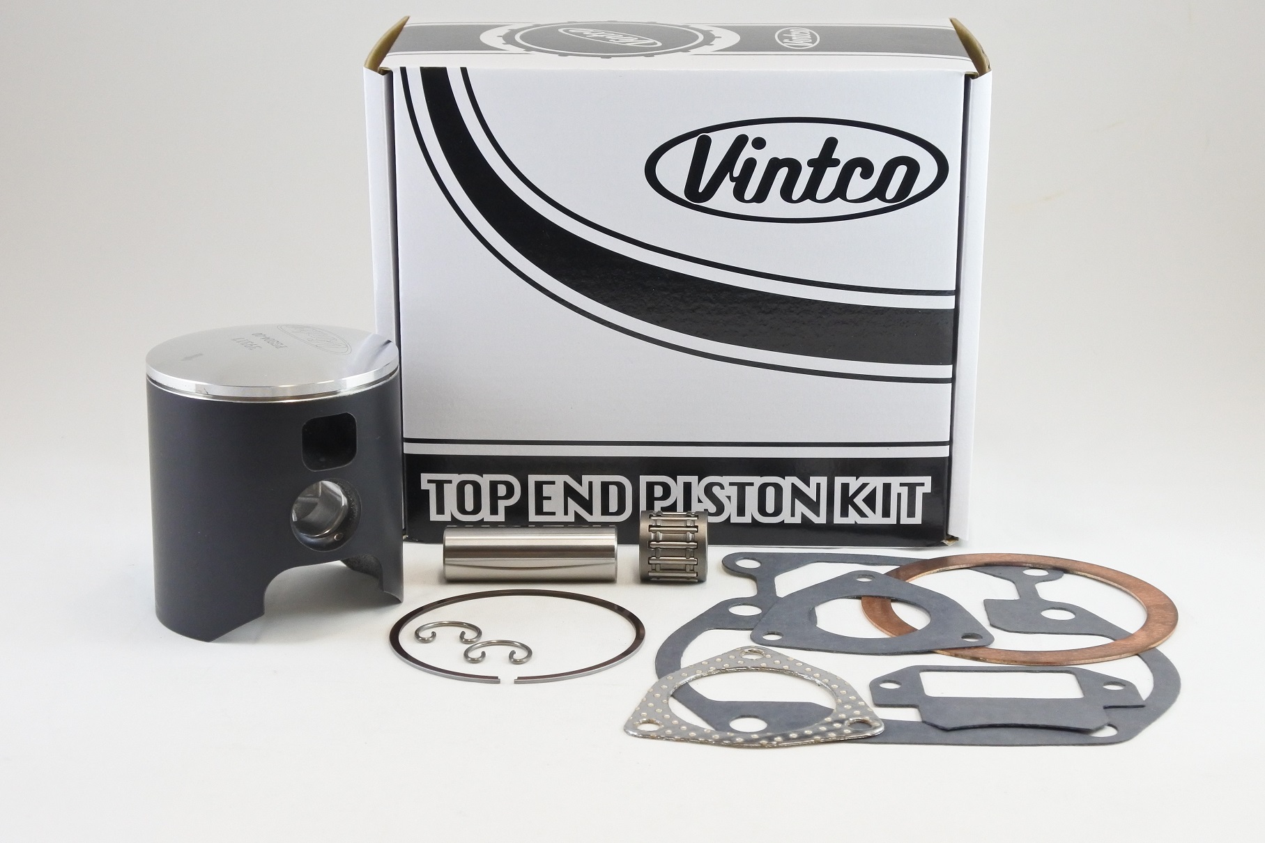 TOP END PISTON KIT 76-77 SUZUKI RM 370 77.0mm STANDARD VINTCO KTS06-00 image 1