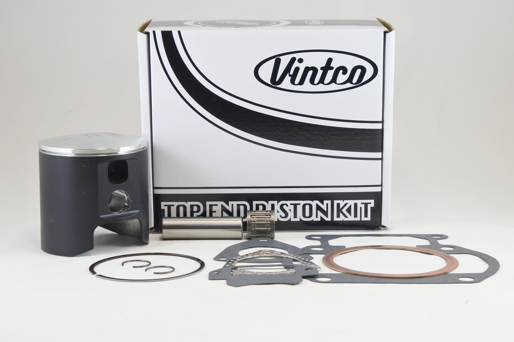 TOP END PISTON KIT 78-78 SUZUKI RM 400 81.0mm 1.0mm OVER VINTCO KTS07-1.0 image 1