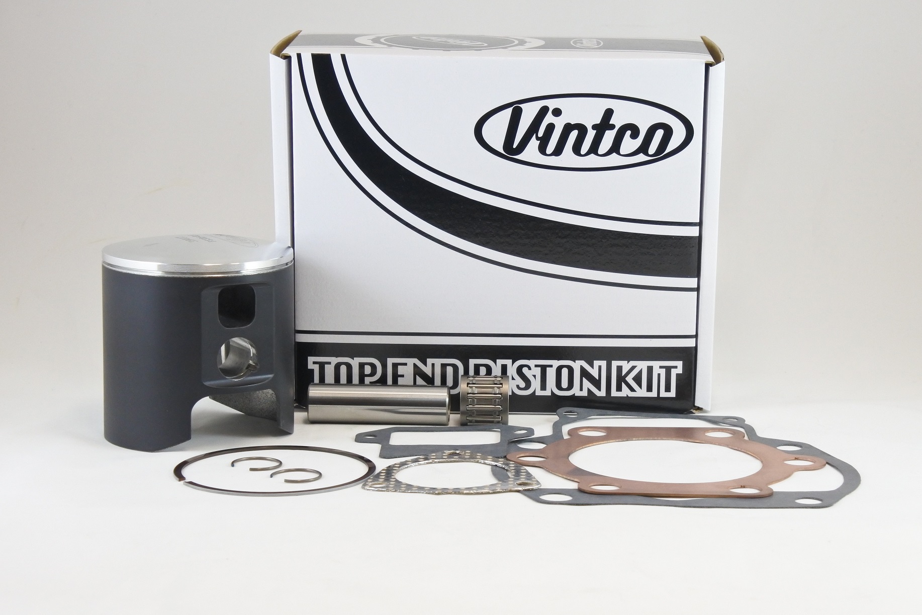 TOP END PISTON KIT 79-79 SUZUKI RM 400 80.5mm 0.5mm OVER VINTCO KTS08-0.5 image 1