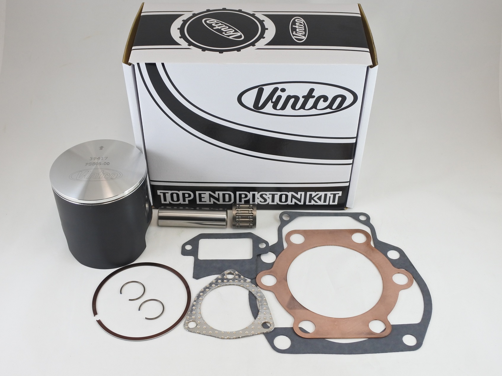 TOP END PISTON KIT 79-79 SUZUKI RM 400 80.0mm STANDARD VINTCO KTS08-00 thumbnail 2