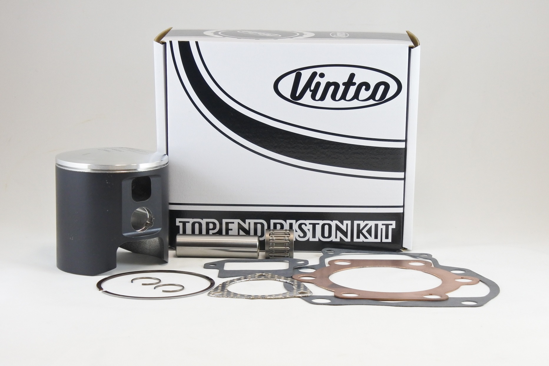 TOP END PISTON KIT 79-79 SUZUKI RM 400 81.0mm 1.0mm OVER VINTCO KTS08-1.0 image 1