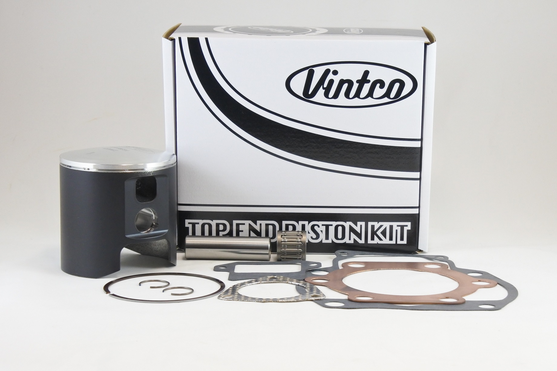 TOP END PISTON KIT 79-79 SUZUKI RM 400 81.5mm OVER VINTCO KTS08-1.5 image 1