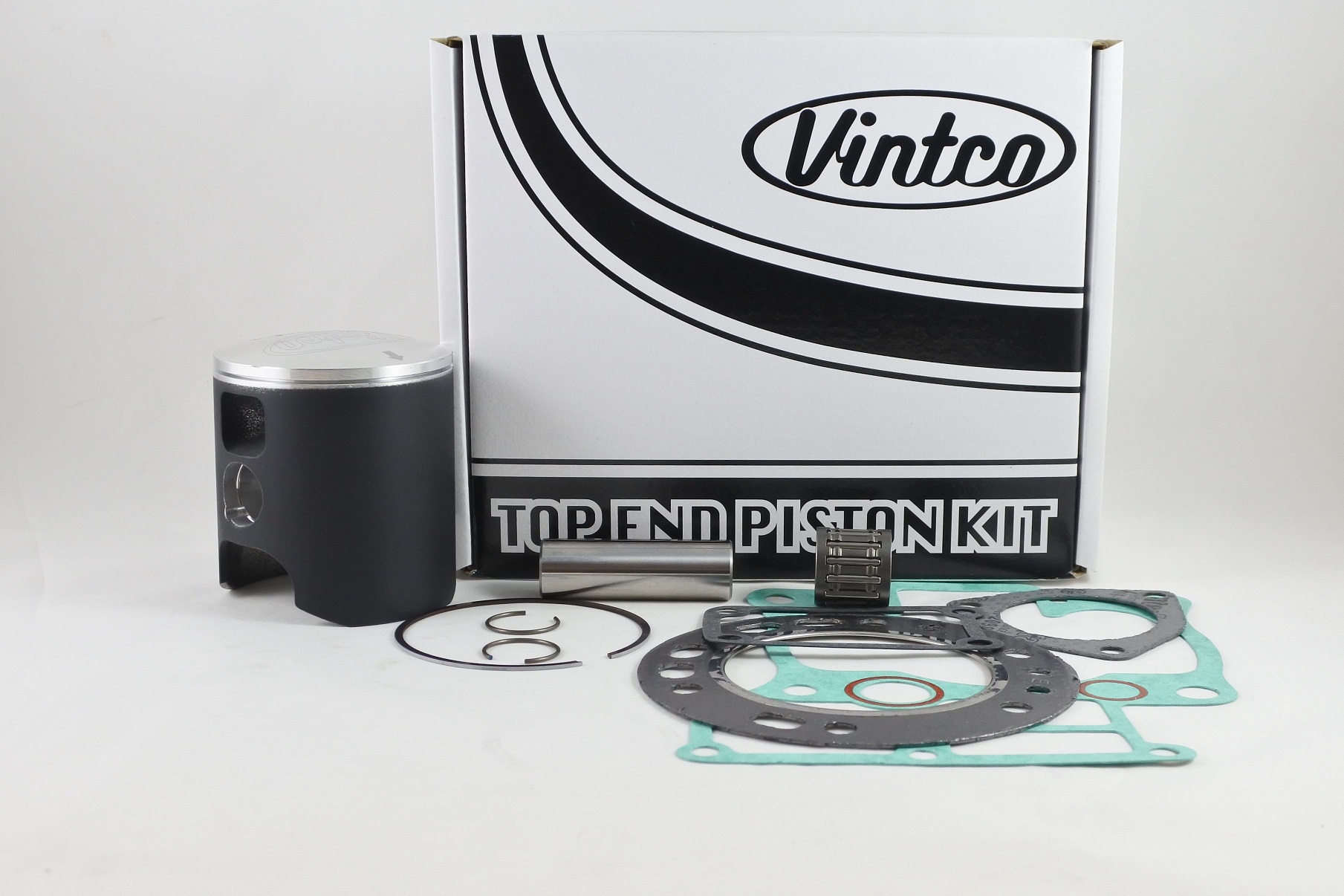 TOP END PISTON KIT 86-86 SUZUKI RM 250 68.5mm OVER VINTCO KTS09-1.5 image 1
