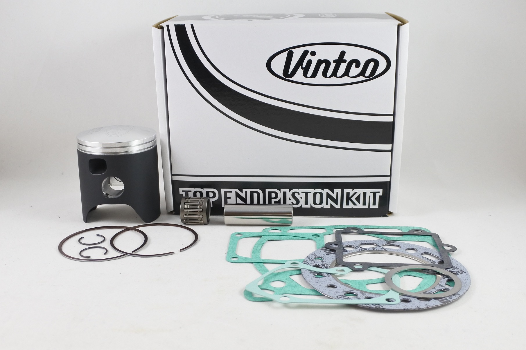 TOP END PISTON KIT 89-90 SUZUKI RM 250 67.02mm STANDARD VINTCO KTS10-00 image 1