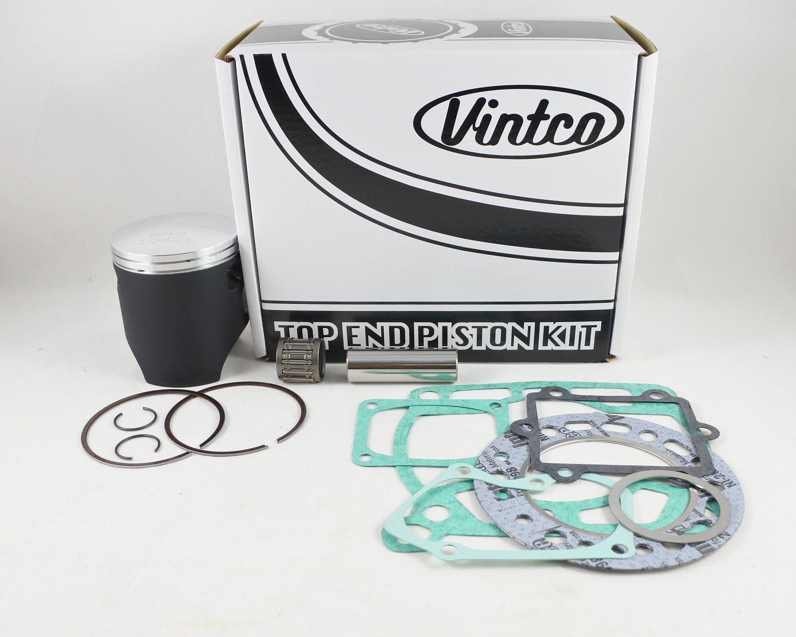 TOP END PISTON KIT 89-90 SUZUKI RM 250 67.02mm STANDARD VINTCO KTS10-00 thumbnail 2